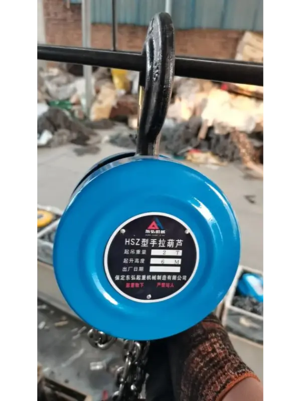 Ręczny wciągnik łańcuchowy typu HSZ – praktyczne studia przypadków zastosowania