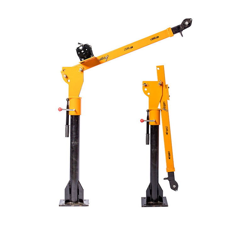 Mini żuraw montowany na pojeździe